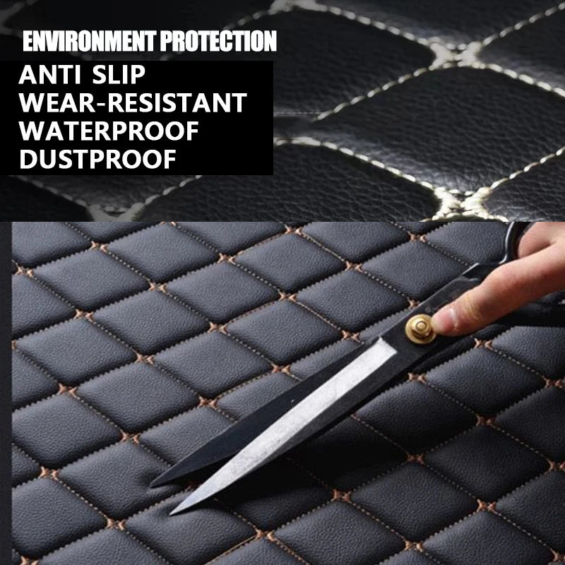 Custom Car Floor Mat for Audi A6 C7 Sedan sportback Allroad Avant 2007 2008 2009 2010 2012 2013 2014 2015 2016 2017 2018 styling