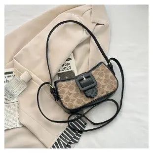 The High-end Underarm Baguette Bag 2025 New Style, Featuring A Star-studded Single-shoulder Bag with A Unique Hand-carry Design