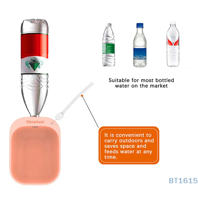 Pet Travel Water Bottle Portable Pet Dog Water Bottle Dog Cat Outdoor Water Dispenser Water Bottle Pet Supplies