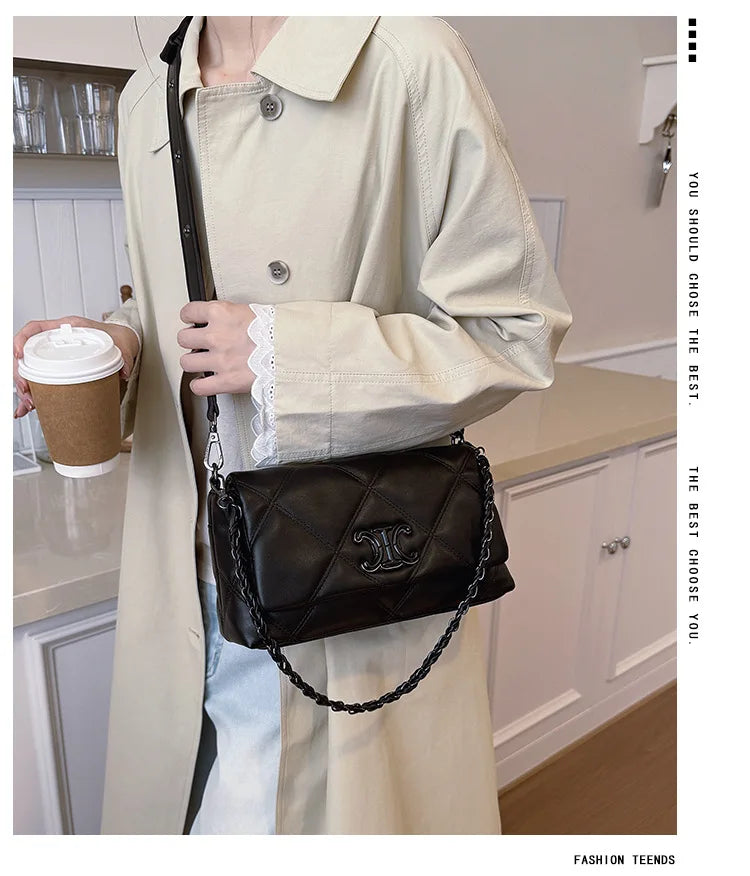 2025 Women’s Premium Light Luxury Shoulder Bag — New Foreign-Style Exquisite Design, Lightweight Large-Capacity & Versatile