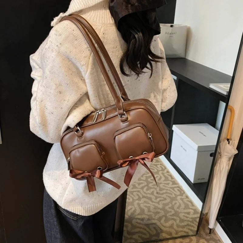 Trendy Designer Crossbody Bag For Women Genuine Leather Shoulder Handbag Luxury Tote Purse Classic Style