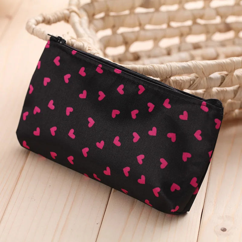 Simple Cosmetic Bag Fashion Women Makeup Bags Cosmetics Bag for Travel Lady Washing Toiletry Pouch Bags