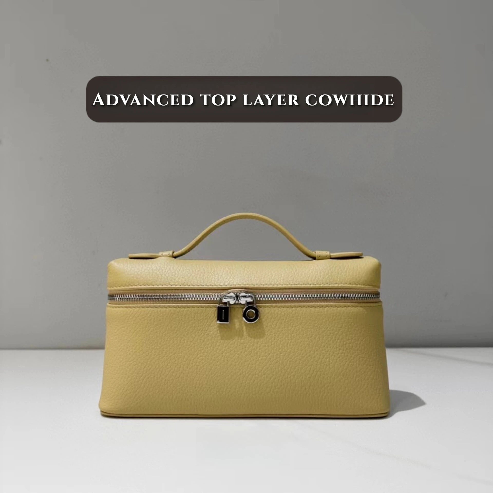 Luxury Handmade Leather Crossbody Bag Women's Chic Shoulder Box Purse Lunch Tote Celebrity Inspired