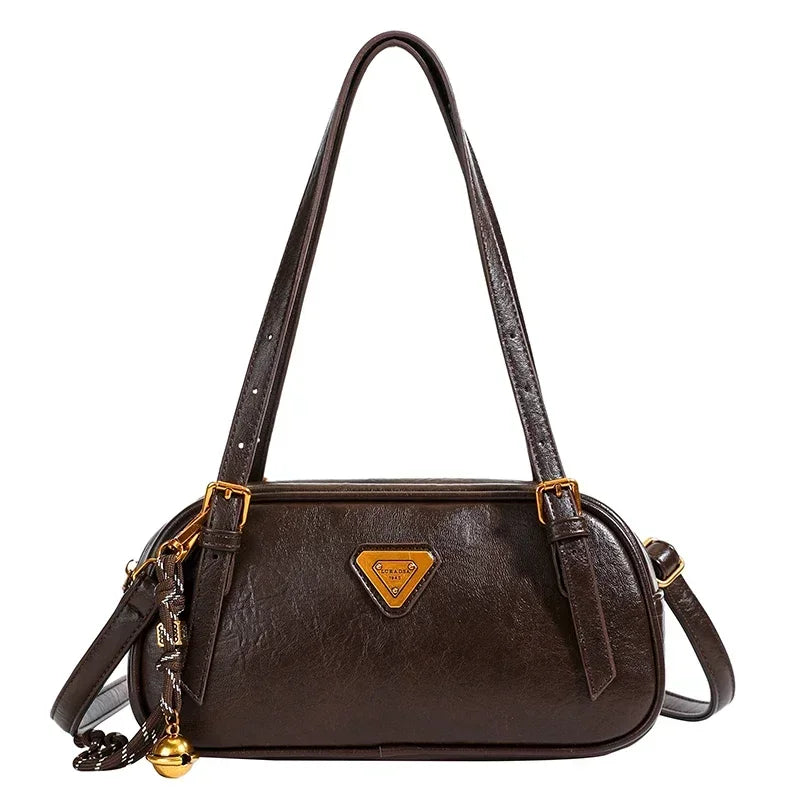 2025 Hot - Selling! Women's PU Leather Top - handle Bag - Fashionable Messenger Design, Vintage - Chic Tote for Ladies