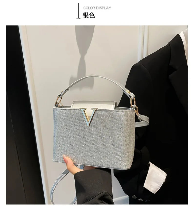 Women's Messenger Bag In High-Quality Leather Featuring Classic Elegant Design From Luxury Brand Popular Choice