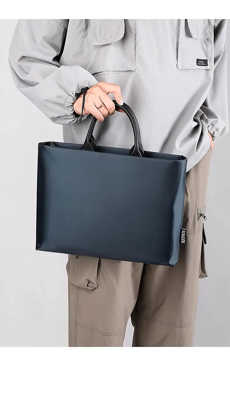 Business Men's Briefcase Business Document Information Kit Laptop Handbag Gift Advertising Computer Bag