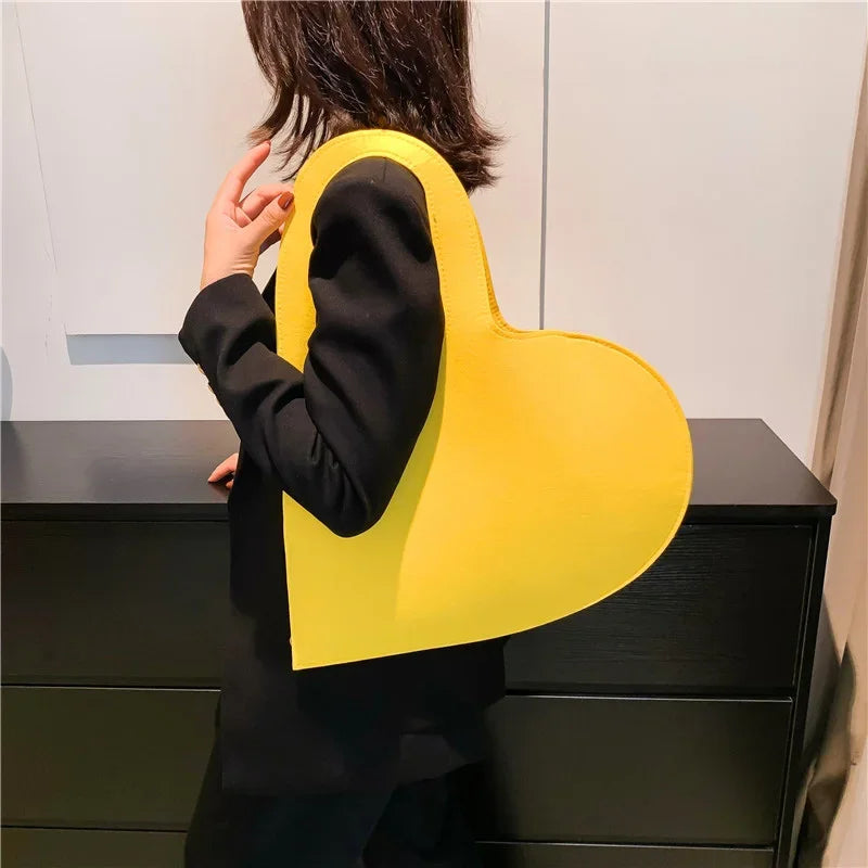 Luxury Designer Tote Bag for Women New Love Design Handbags Ladies Shoulder Bags Fashion Trending Large Hand Bag and Purses