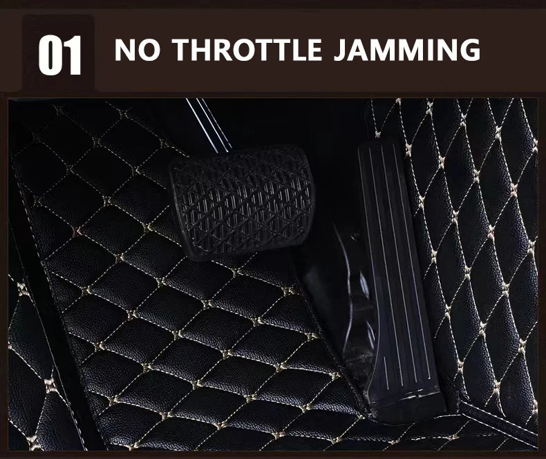 Custom Car Floor Mat for Audi A6 C7 Sedan sportback Allroad Avant 2007 2008 2009 2010 2012 2013 2014 2015 2016 2017 2018 styling