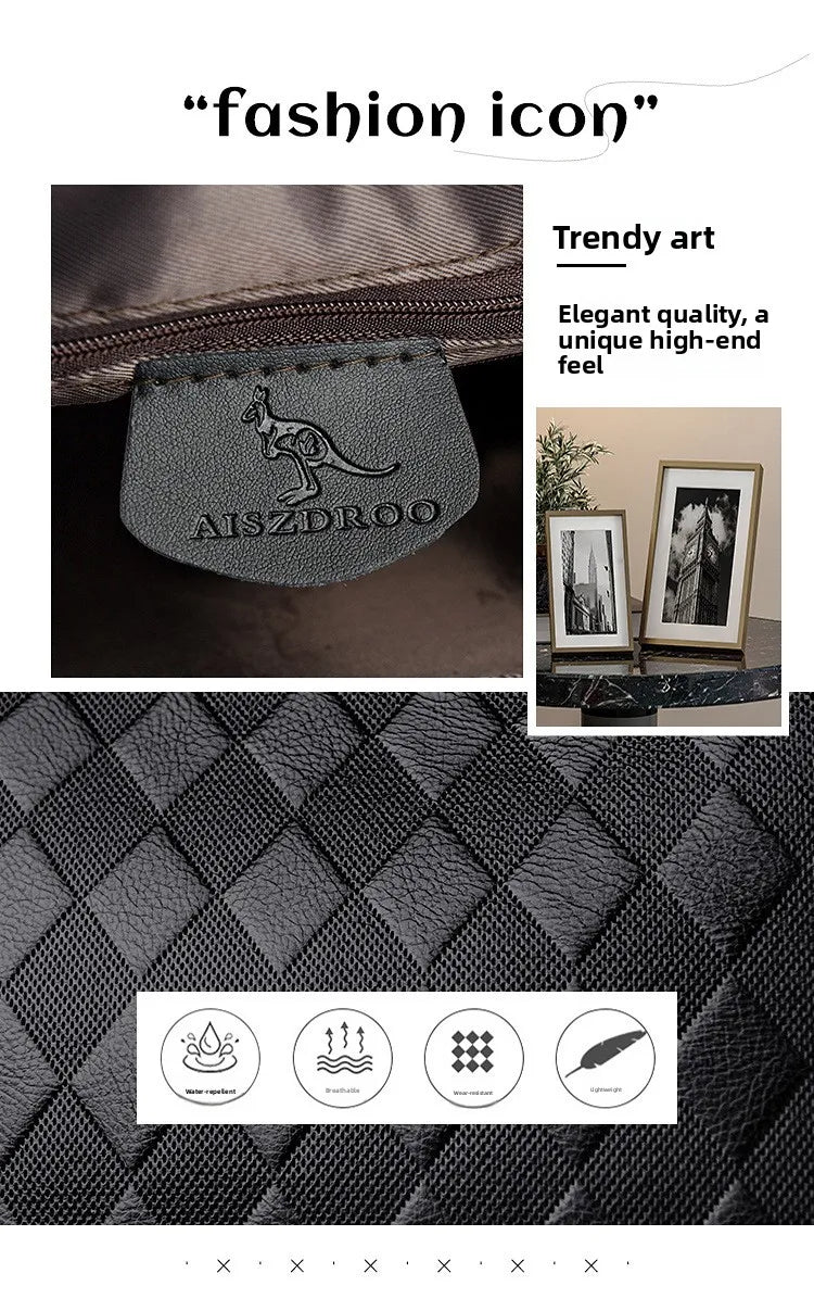 Fashionable Large Women's Handbag Shoulder Bag Crossbody Bag for Middle-Aged Mothers PU Material Boston Bag Style Summer Hot...