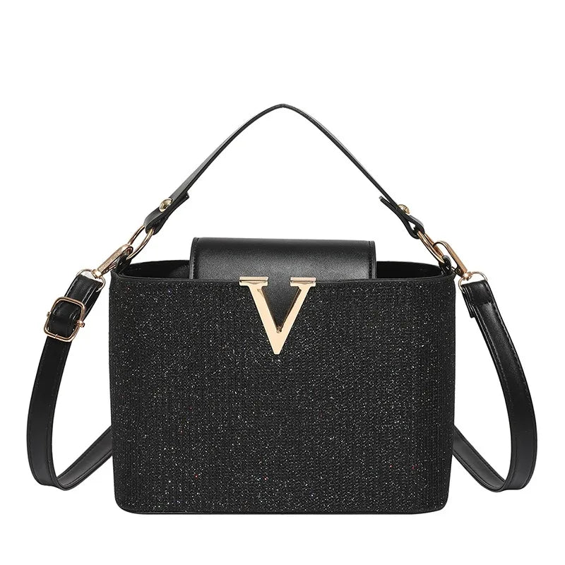 Women's Messenger Bag In High-Quality Leather Featuring Classic Elegant Design From Luxury Brand Popular Choice