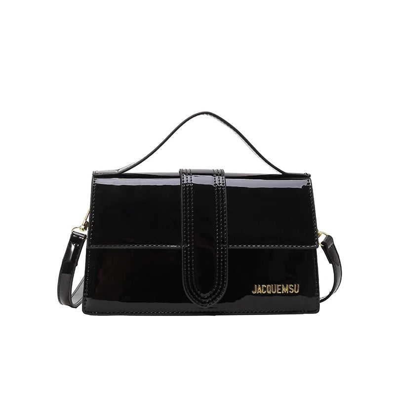 Luxury High-End Designer Paris Fashion Bag For Women Featuring Elegant Leather Crossbody Strap