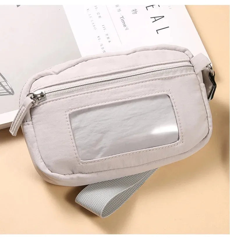 New Multi-Functional Waist Bag with Wrist Strap Handheld Diagonal Crossbody Outdoor Sports Polyester Waterproof Chest Bag