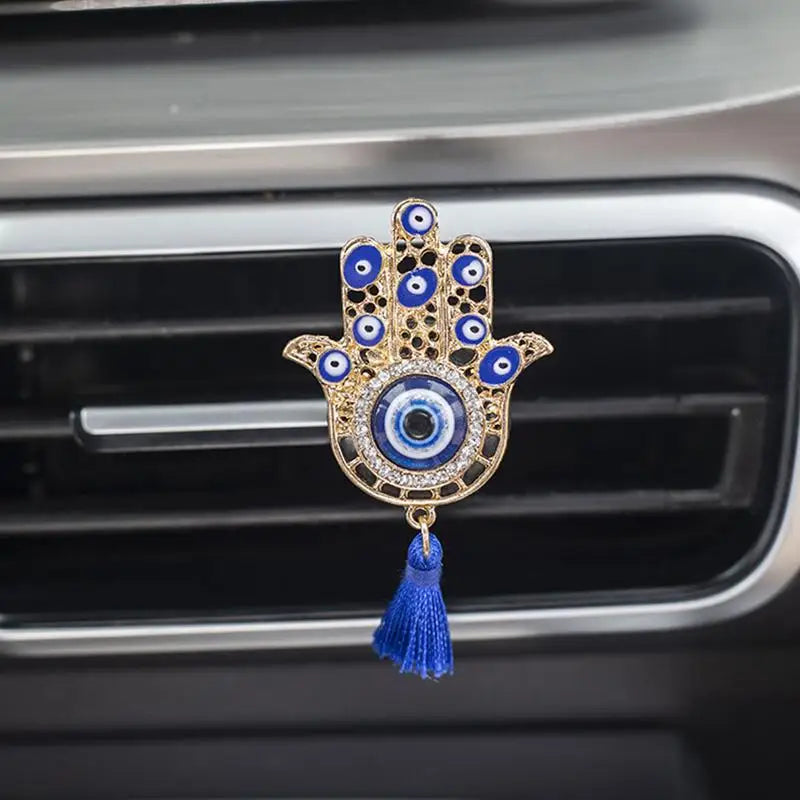 Aromatherapy Diffuser Vent Clip Devil's Eye Auto Air Vent Air Freshener Clip Mysterious And Fashionable Interior Decor