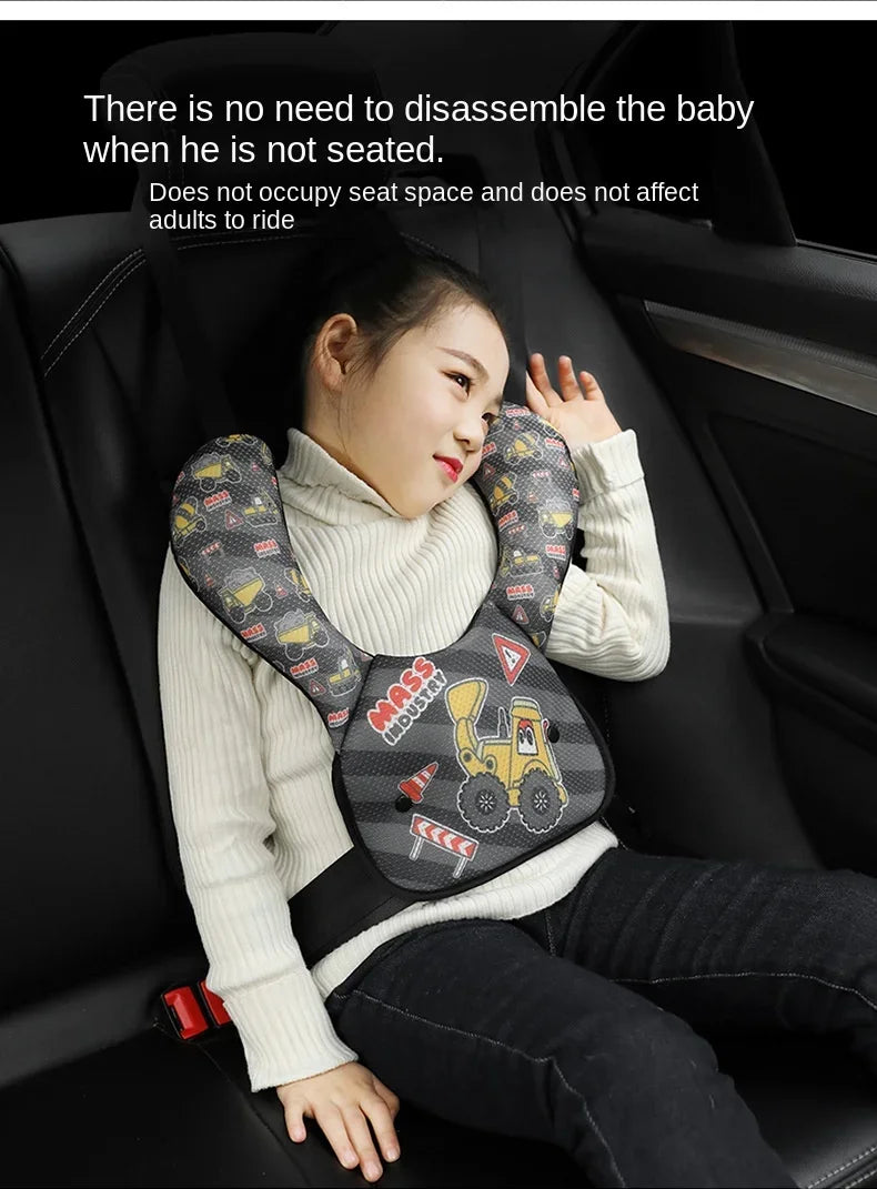 Kids Seatbelt Cushion Seat Belt Pillow Shoulder Pads Cushion Car Seat Strap Covers Protective and Lightweight for Boys And