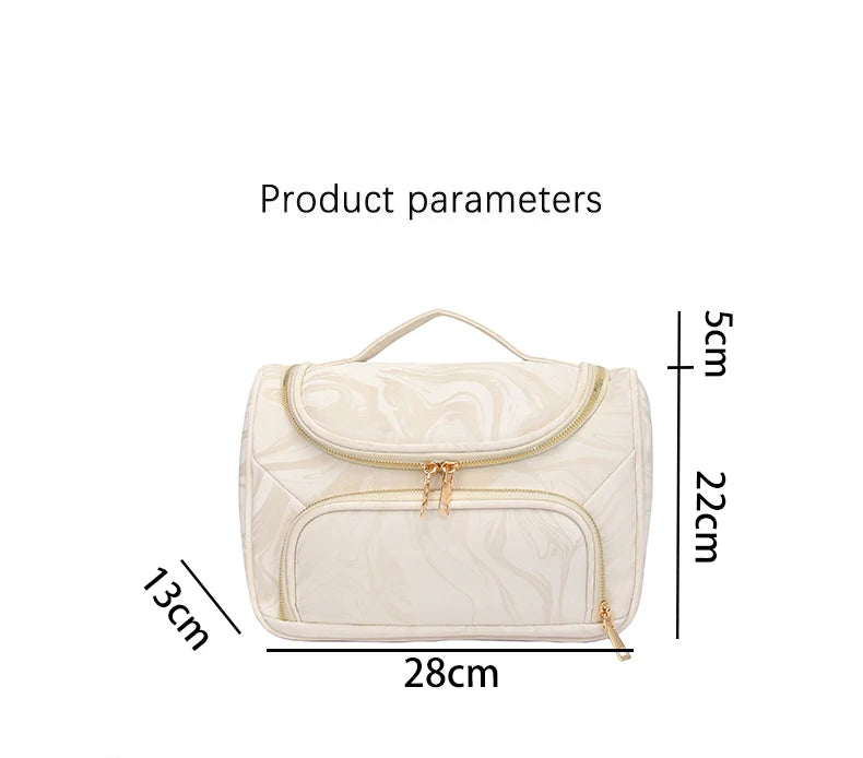 2025 New Luxury Portable Makeup Bag Cosmetics Storage Cases Large Capacity Organizer Travel Toiletry Wash Bag Multifunction Bags