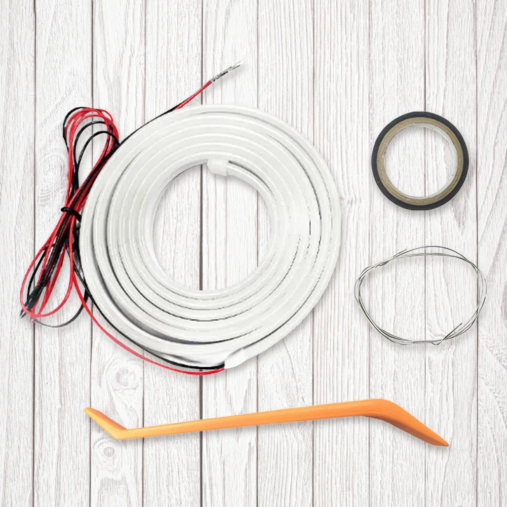 LED Car Trunk Light Strip 2/4M No Drilling Dynamic Flowing Light Strip Car Trunk Ambient Lighting Strip for Truck Trunk Decor