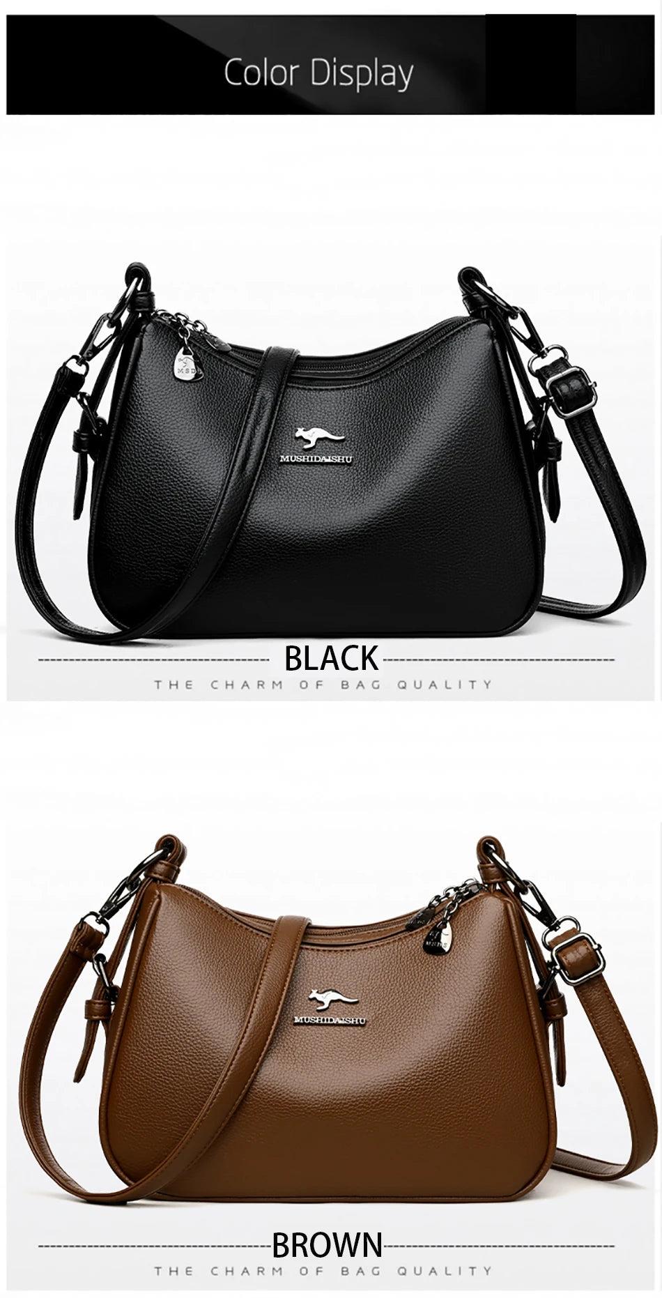 Luxury Designer Ladies Handbags New High Quality Leather Shoulder Bag For Women Female Retro And Minimalist Crossbody Bags Purse