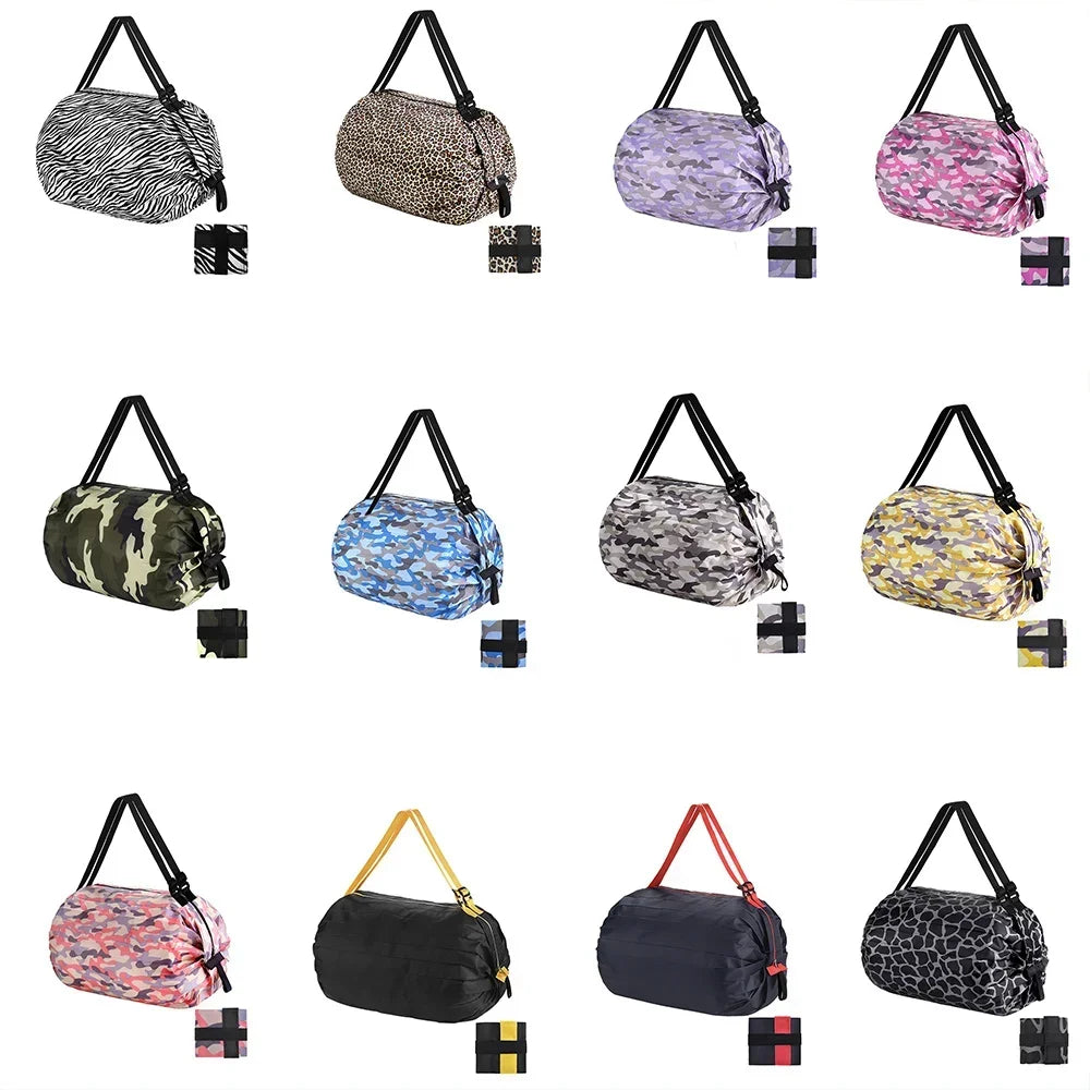 Women Shopper Bag Japanese Large Folding Tote Bag Travel Organizer Eco Shopping Bags Lady Market Bag Mujer Foldable Pouch Bolsos