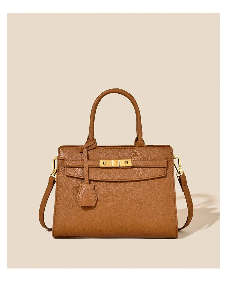 Classic Elegant Ladies Shoulder Bag From Luxury Brand In Premium Leather Famous Designer Popular Messenger