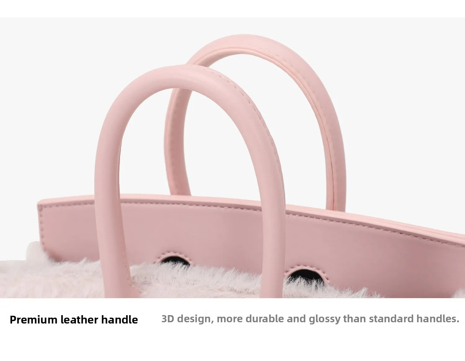 Cute Plu Crossbody Bag Women's Faionable Cartoon Handbag  Handbag Removable oulder Strap PU Leather Briti Sle