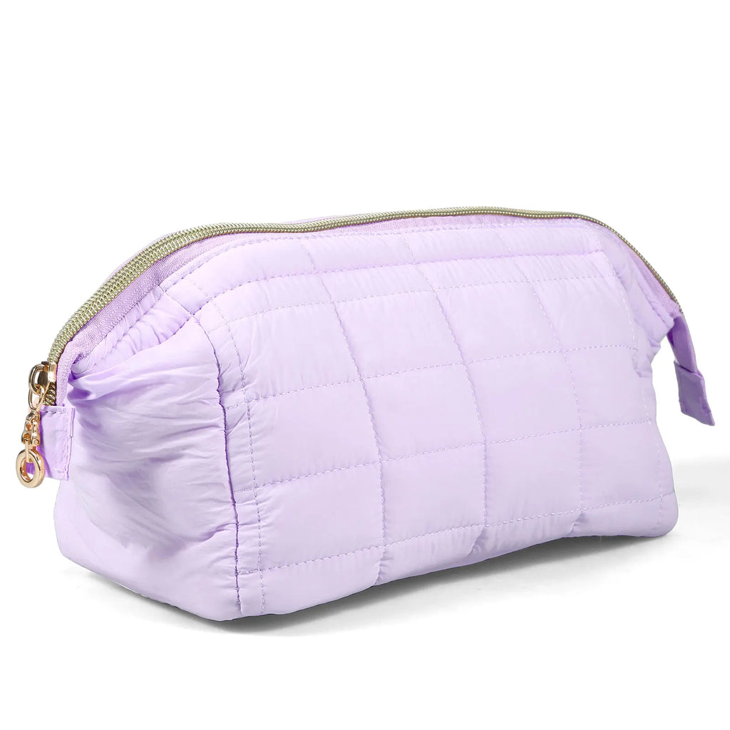 Makeup Bags Large Capacity Travel Cosmetic Bag Lightweight Toiletry Travel Bag with 3 Inner Pockets Multipurpose Makeup Pouch