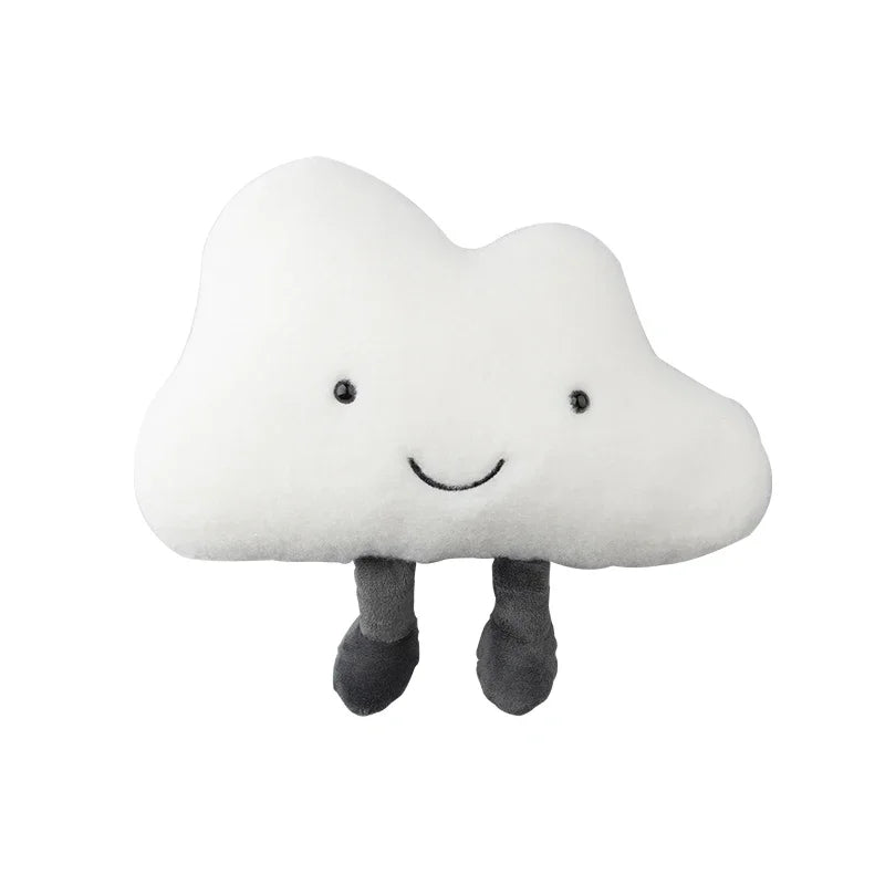 Cute Car Pillow Plush Cushion Car Safety Pillow Automobile Safety Belt Shoulder Pad Universal Vehicle Headrest Waist Cushion