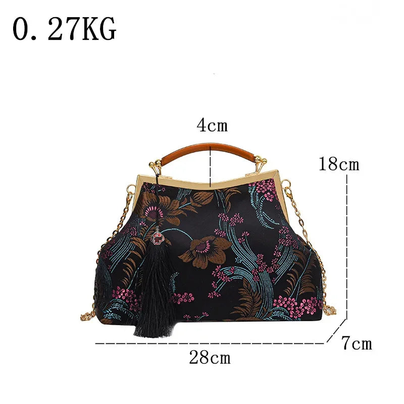 Luxury Women Party Dinner Bag Fashion Ladies Dinner Bag Elegant Wooden handle Simple Formal Gorgeous Crossbody Daily use Purse