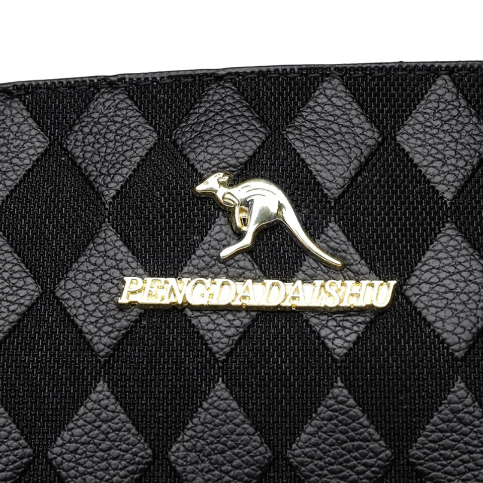 Luxury Handbags Women Bags Designer Crossbody Bags for Women Mother Soft Pu Leather Shoulder Purses Handbag Clutch 3 Layers Sac