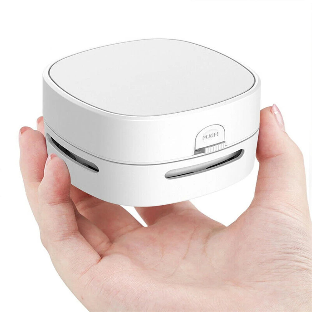 Portable Mini Desk Vacuum Cleaner Mini Vacuum For Desk Table Dust Catcher Car For Home Office Table Sweeper Desktop Cleaner