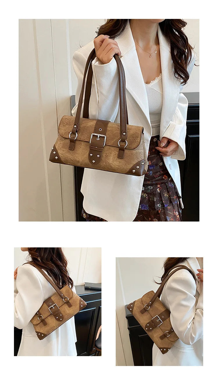 2025 Luxe Underarm Bag, Niche Shoulder Purse for Women, Fashion Commuter Tote, Chic Day-to-Night Bag, Versatile Sling Bag