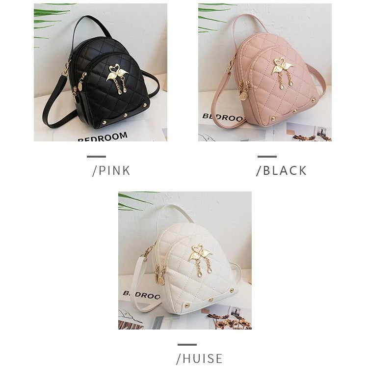 Women's Bags 2021 Fashion Backpack for Students Embroidered Small Backpack New Style