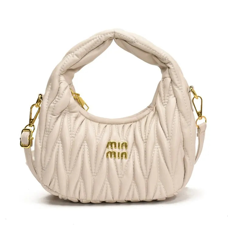 Luxury Ladies Shoulder Bag Made Of Premium Leather Boasting Paris Style And Casual Vintage Trendy Look