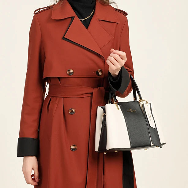 Luxury Handbag Fashion Print Large Capacity Soft Leather Women Shoulder Crossbody Bag Leisure Designer Ladies Purses and Handbag