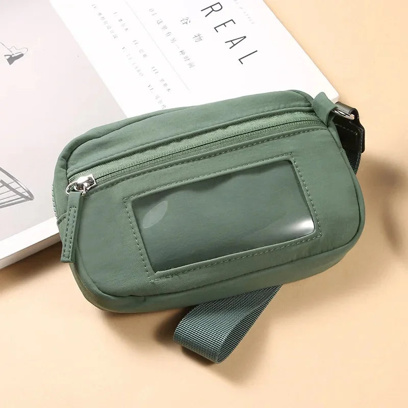 New Multi-Functional Waist Bag with Wrist Strap Handheld Diagonal Crossbody Outdoor Sports Polyester Waterproof Chest Bag