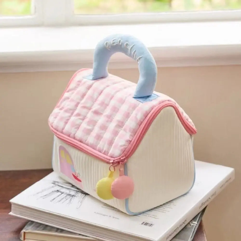 Makeup Bag Large Capacity Portable Cosmetics Storage Bag Multifunctional Handheld Cosmetic Pouch Travel Cosmetic Bags & Cases