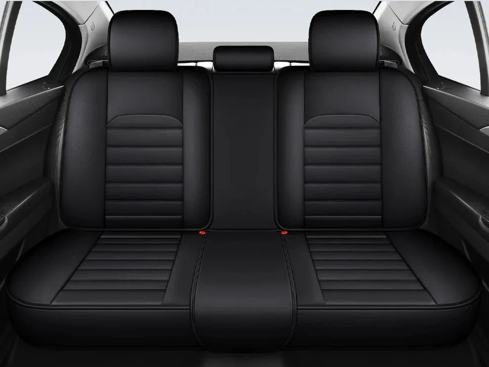 Ultra-Comfy & Durable Full-Wrap Leather Car Seat Covers – Premium Craftsmanship, All-Season, Universal Fit for Most Vehicles