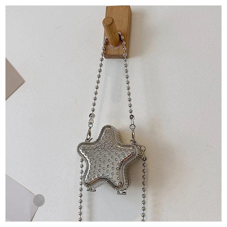 Premium Niche Mini Box Bag - 2025 Women's Star Design, Chain Shoulder & Messenger Style