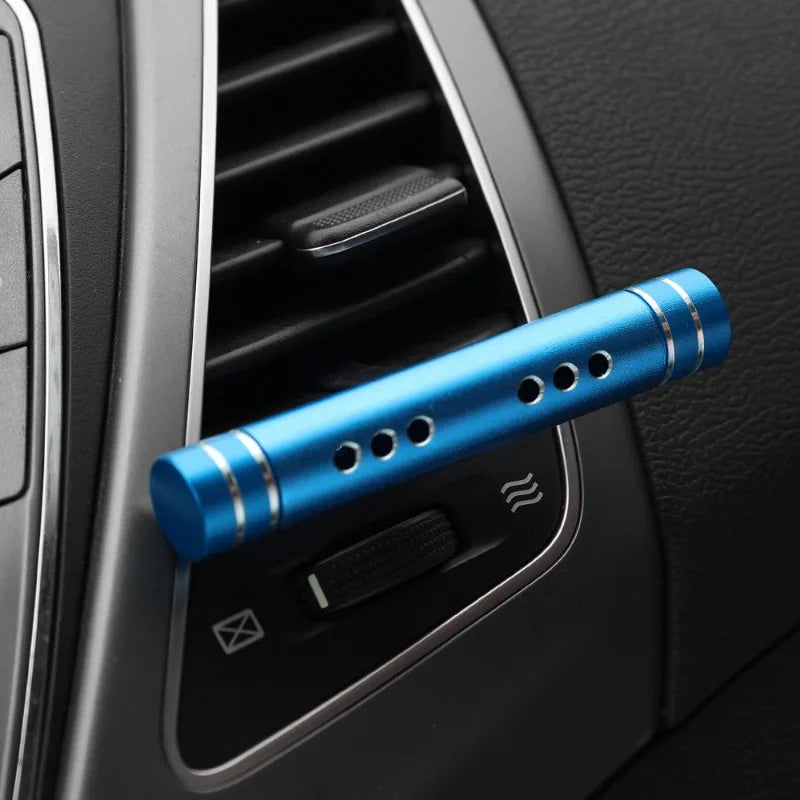 Car Vent Aroma Clip Creative Auto Diffuser Solid Perfume Decorative Accessories Multiple Scents and Colours Car Air Freshener