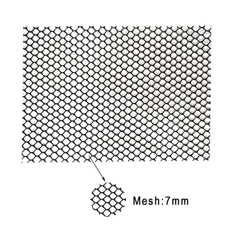 Guard Rain Anti-blocking Filter Gutter Guard Ladder Plastic Screen Mesh PVC Protective Net Leaf Guards