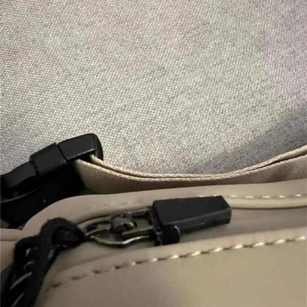 Luxury Design 3D Letters Crossbody Messenger Small Bag Unisex Belt Bag Versatile Travel Waterproof Purse Zipper Shoulder Bag