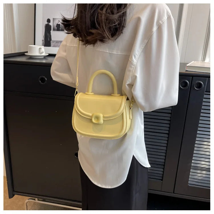 Luxury Women's Multi-functional Small Messenger Bag,high-end Texture Fashionable Square Handbag Trendy Handheld and One Shoulder