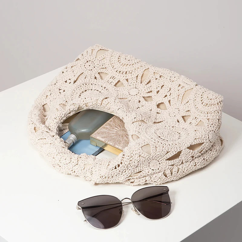 Boho Beach Bags for Women Wicker Bag Premiun Style Tote Bags for Ladies Vacaition Outfits Women Handmade Woven Beach Handbags