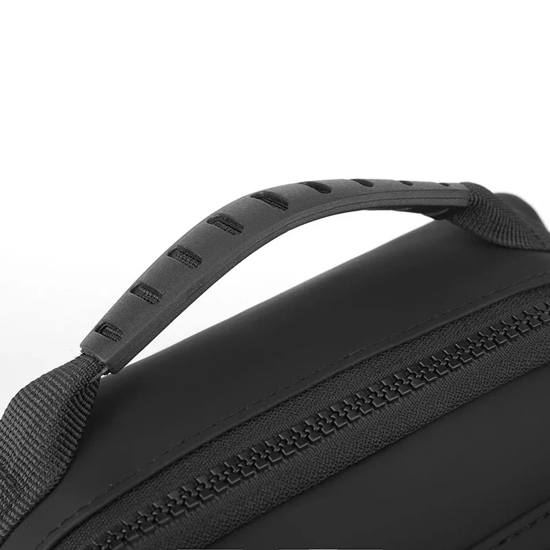 Messenger Sling Bags for Men Casual Oxford Small Zipper Crossbody Pouch Simple Mini Crossbody Phone Bag Male Side Shoulder Bag