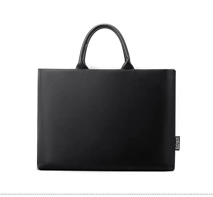 Business Men's Briefcase Business Document Information Kit Laptop Handbag Gift Advertising Computer Bag