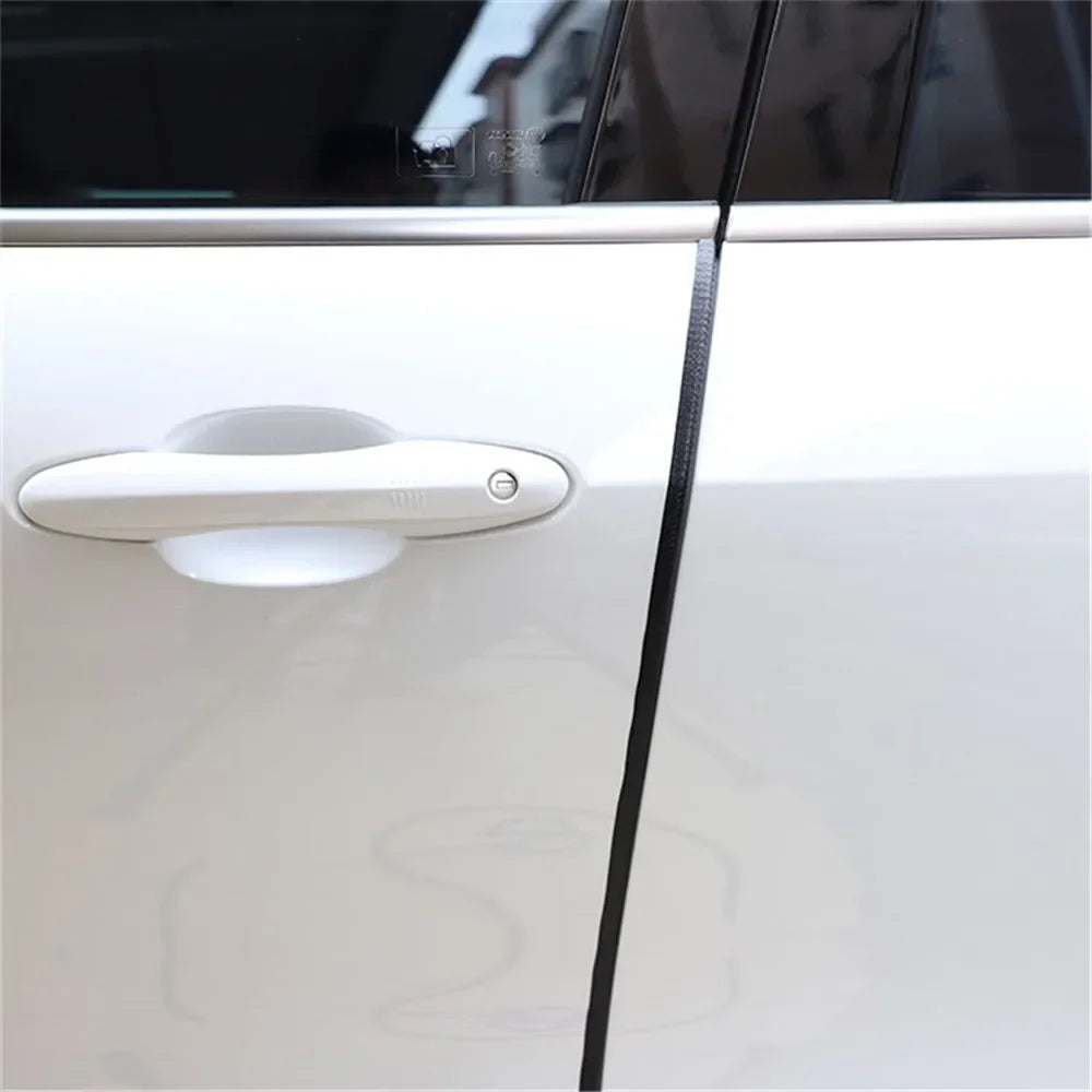 Car Door Protector Edge  With Steel CarstylingScratch Strip Guard Trim Automobile Door Noise reduction Anti Collision Protection