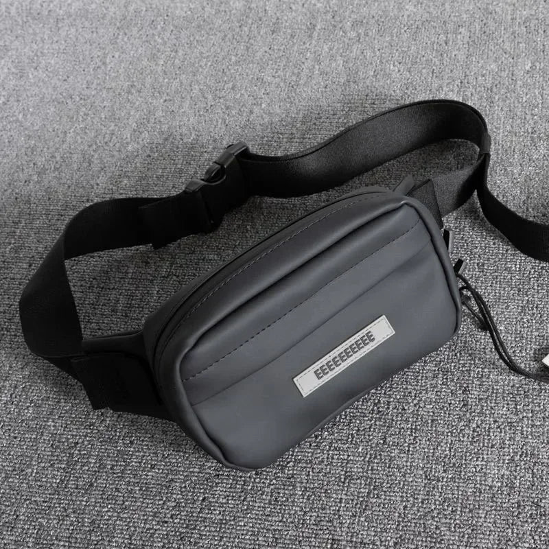 Luxury Design 3D Letters Crossbody Messenger Small Bag Unisex Belt Bag Versatile Travel Waterproof Purse Zipper Shoulder Bag