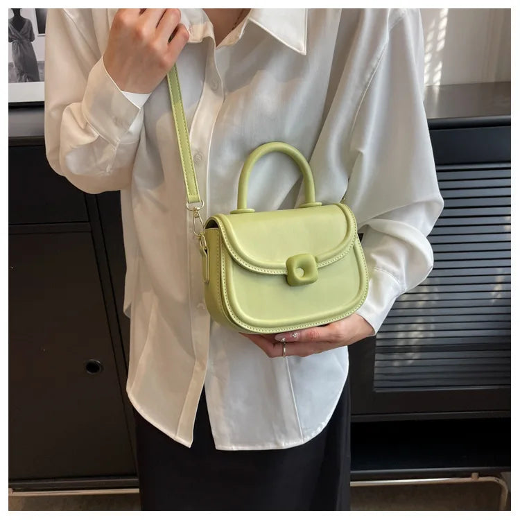 Luxury Women's Multi-functional Small Messenger Bag,high-end Texture Fashionable Square Handbag Trendy Handheld and One Shoulder