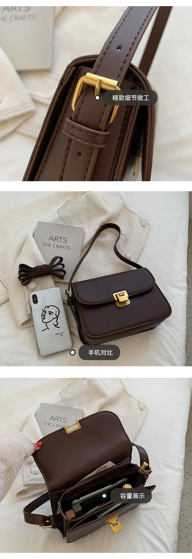 Bags for women2022 trend,luxury designer handbags, ladies bag,new fashion texture popular messenger bag， single shoulder bag