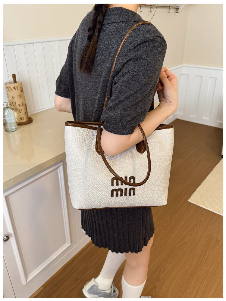 Luxury Handbag For Women, Leather Crossbody Bag With Detachable Strap Elegant Classic Design Famous Brand