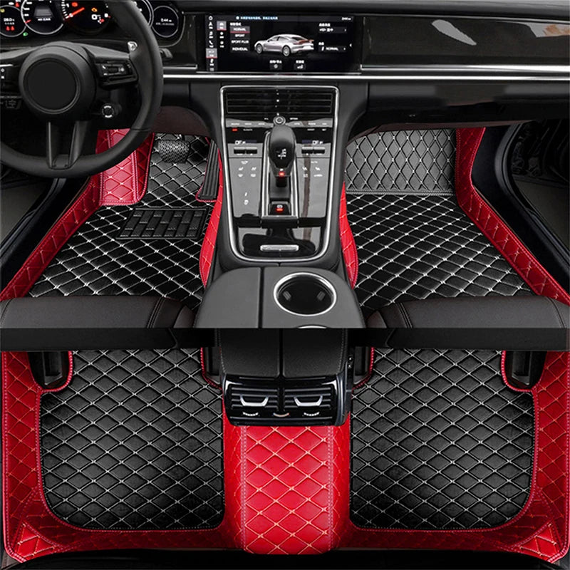 Car Floor Mats For Ford Fiesta Mk6 Mark VI Mk7 WS WT WZ 2009~2016 Anti-dirt Pads Car Carpet Non-slip Auto Rug Car Accessories